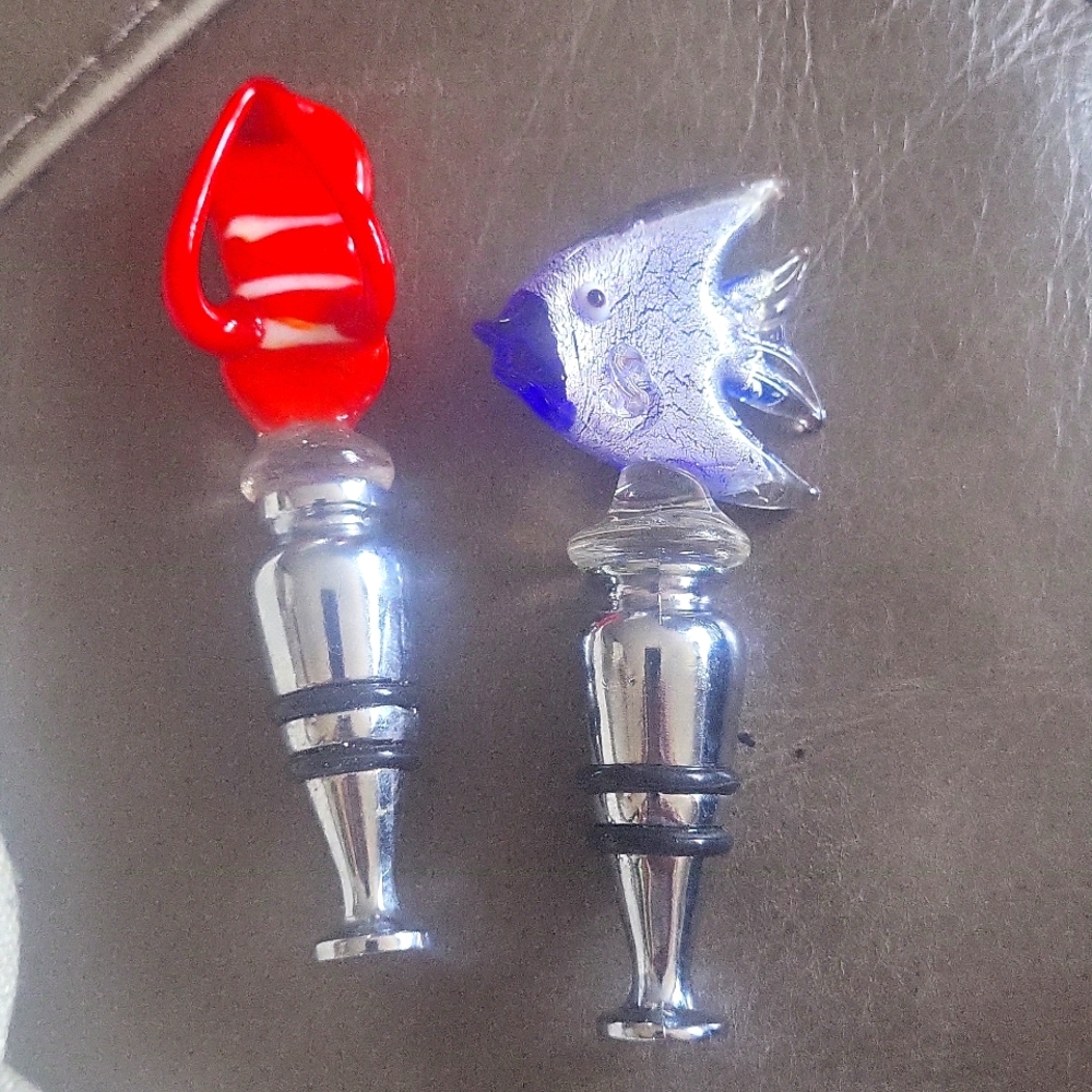 Wine toppers glass